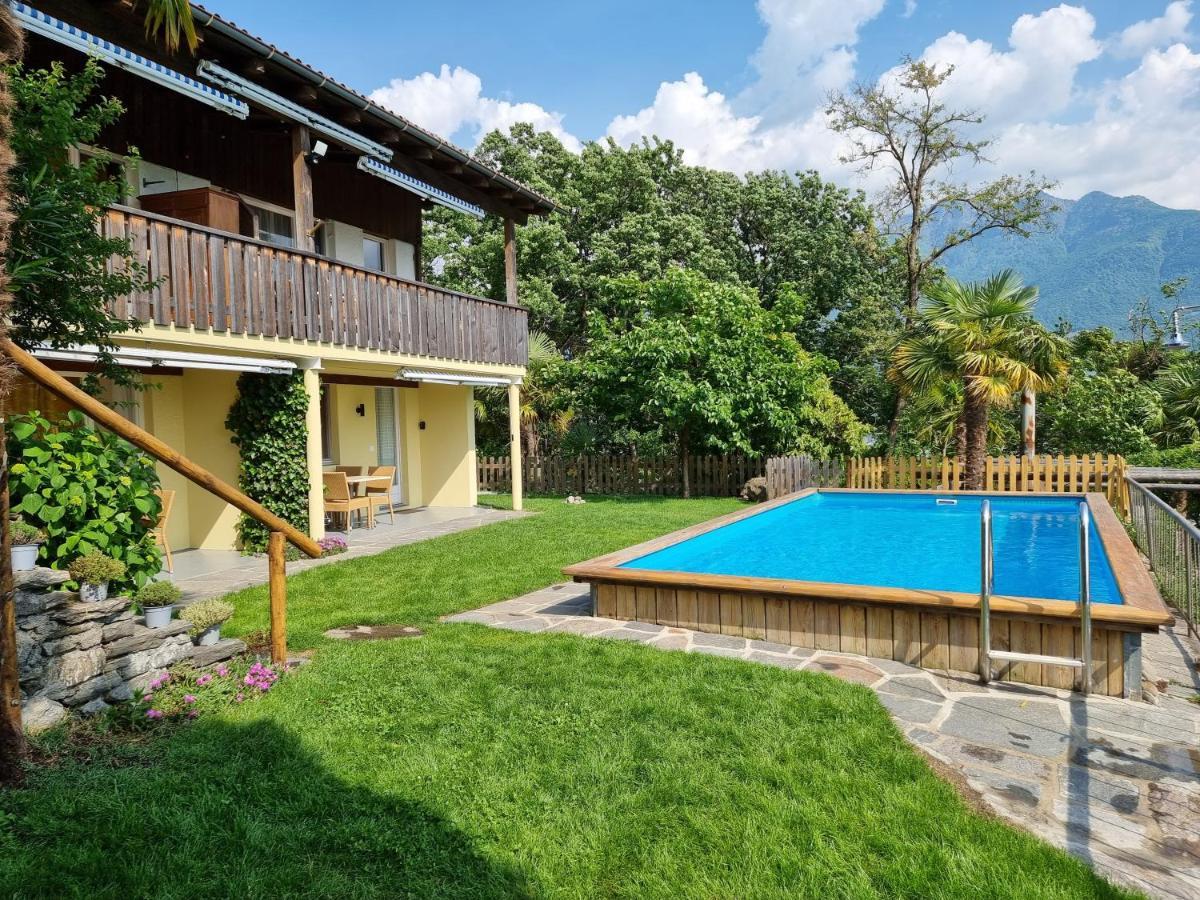 Ferienwohnung Casa Scerina Sementina Exterior foto